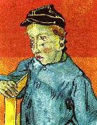 Vincent Van Gogh skolpojke France oil painting artist